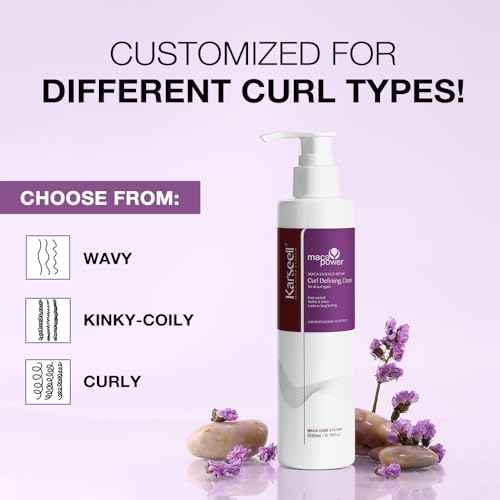 Karseell Curling Perfection Curl-Defining Cream essence repair All Curl Types & Hair Textures, Paraben-Free, 200ML£¨6.78oz£©