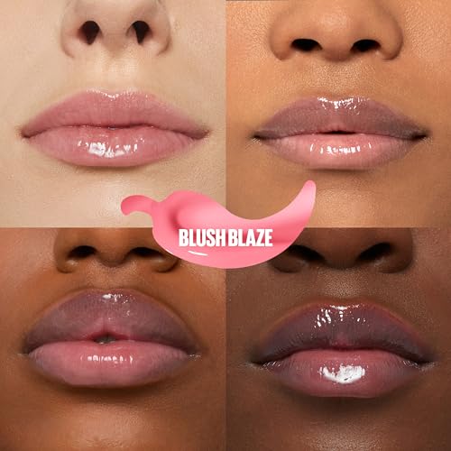 Maybelline Lifter Gloss Plump Plumping Lip Gloss, Blush Blaze