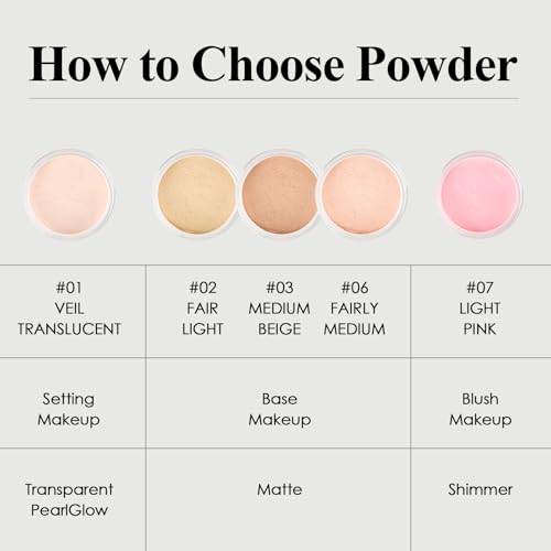 Mineral Powder Foundation SPF 35, Buildable Coverage, Medium Beige 0.28oz