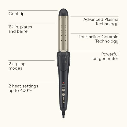 Conair InfinitiPRO 1¼" 2-in-1 Curling Iron & Straightener