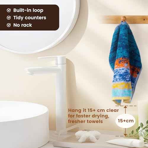 SEMAXE 100% Cotton Washcloths 12-Pack, 13 ¡¿ 13 Inch Soft Luxury Face Towels ? Super Absorbent & Quick-Dry, Premium Cloth with Hanging Loop, Oeko-TEX Certified, Gift-Ready Box