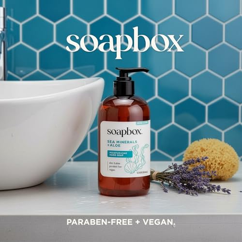 Soapbox Sea Minerals & Aloe Liquid Hand Soap - 3 Pack