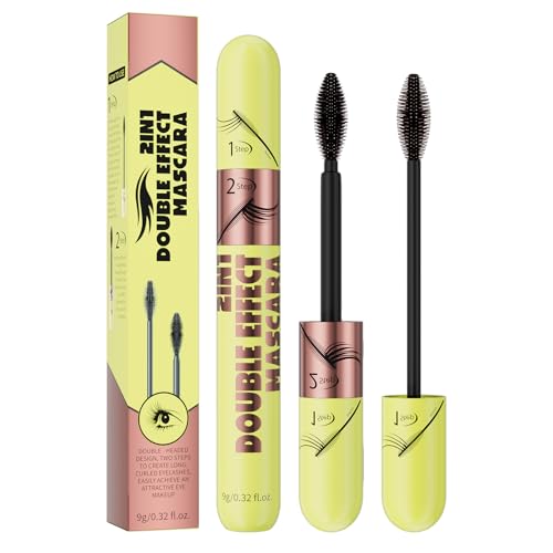 Tubing Mascara in Brown - Waterproof, Washable and No Smudge Formula for Voluminous, Long and Soft Lashes with Lash Prime Benefits (Brown*1)