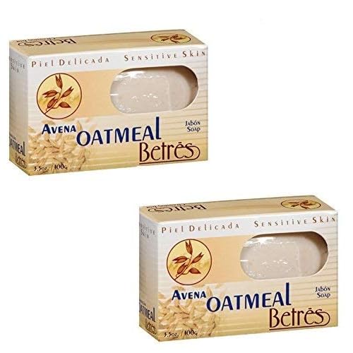 Avena Oatmeal Bar Soap 3.5 oz for Sensitive Skin - 2-PACK