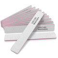 12 Pack Reusable Professional Nail Files 100/180 Grit Double Sided Manicure Tools