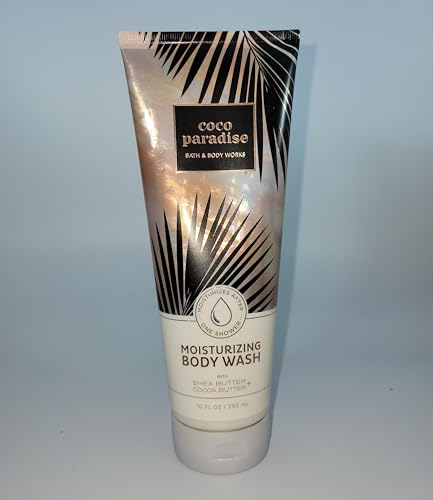 Bath and Body Works Coco Paradise Moisturizing Body Wash 10 oz (Coco Paradise)