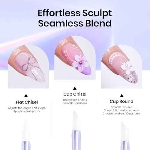 Beetles 5PCS Nail Art Dotting Tools Nail Art Sculpture Pen, Dual-Head Resin Nail Art Tools, Carving Drawing Tool, Silicone Brushes Set Pottery Clay Sculpting Tools Modeling Painting Tool DIY Art