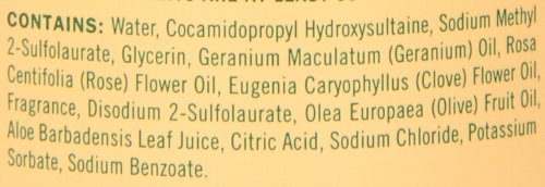 Mrs. Meyer's Geranium Hand Soap Pump 12.5oz (6 Pack) - Natural, Cruelty-Free
