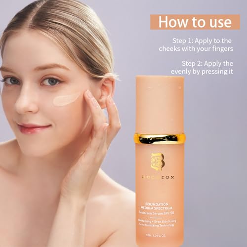 4-in-1 Color Changing Foundation Liquid with SPF 50
