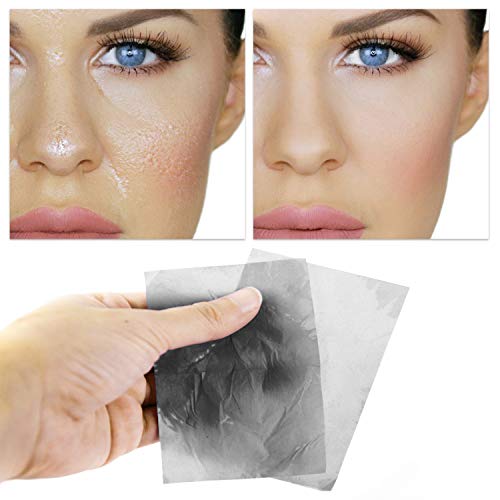 Alayna Bamboo Charcoal Oil Blotting Sheets for Face - Absorbing Tissues, Oily Skin Control, Portable, 1 Pack