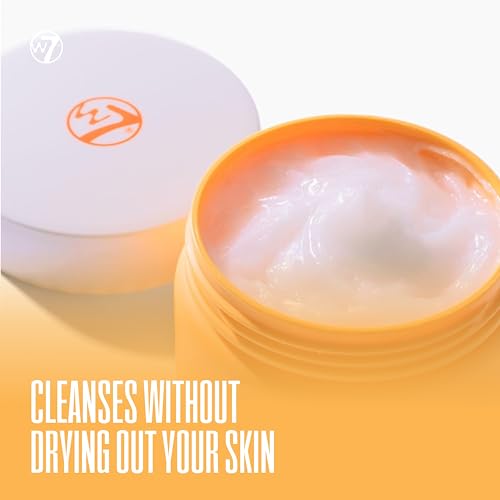 W7 Peachy Clean Face Cleansing Balm - Makeup Remover & Oil Control