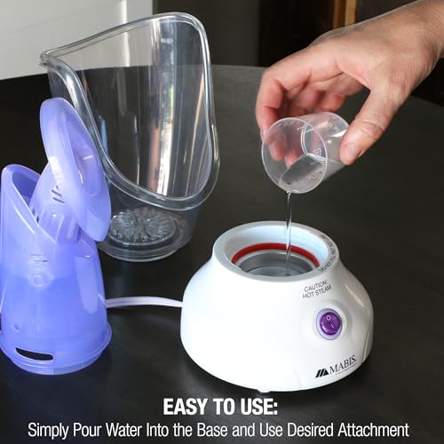 Mabis Steam Inhaler with Facial & Nasal Mask - 60ml