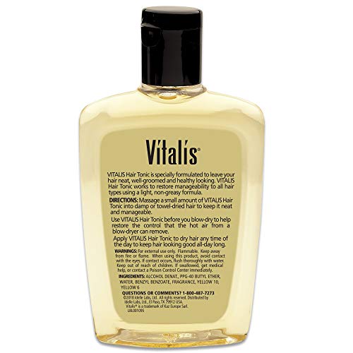 Vitalis Hair Tonic 7 fl oz, Pack of 3 - Non-Greasy Formula