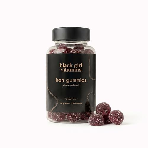 Black Girl Vitamins Iron Gummies 20mg - 60 Count