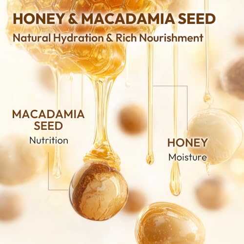 KUNDAL Honey Macadamia Body Lotion - Deep Hydration 16.9oz