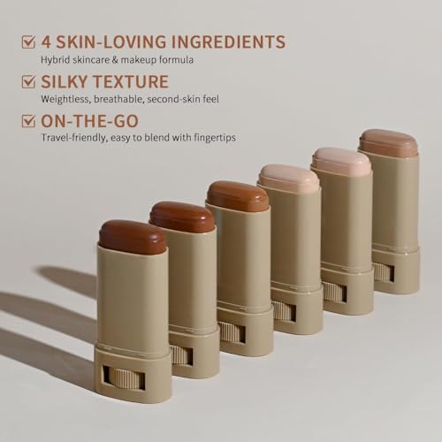 DATANSUN Foundation Stick - Lightweight Waterproof Skin Tint, 02