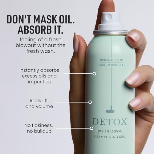 Drybar Detox Dry Shampoo Spray – Oil Absorbing Refresher