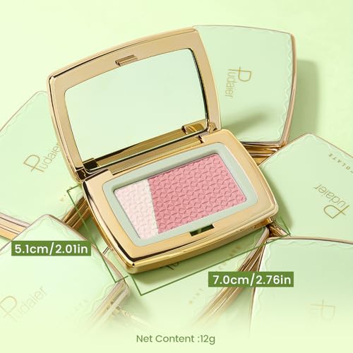 2-In-1 Blush & Highlighter Palette with Mirror