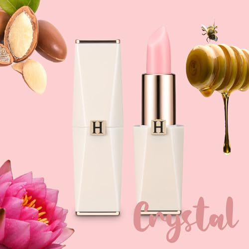 HC LAB'S Colored Lip Balm Lip Cream Lip Gloss 0.1floz Lip Care Lip Protection Lip Moisture Natural Honey Propolis Lip Pack Lip Mask (#01 Crystal Pink)