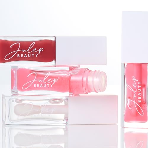 Julep So Plush Glossy Lip Oil Soft Mauve - Hydrating Lip Tint & Gloss