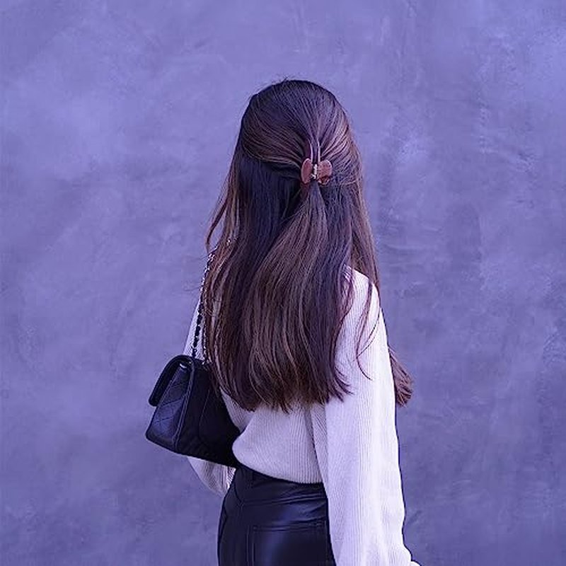 Mocha Claw Clip for Women | 4 Inch Secure Hair Clip