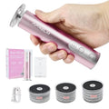 Electric Foot Callus Remover - 3-Speed Rechargeable Foot File with 120 Discs