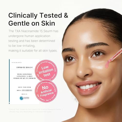 medicube TXA+Niacinamide 15% Glow Facial Serum for After Spot Care | All-in-One Daily Korean Skincare | Uneven Skin Tone, Texture, and Hydration Care | High-Potency Tranexamic Acid 5% | 1.01 fl.oz