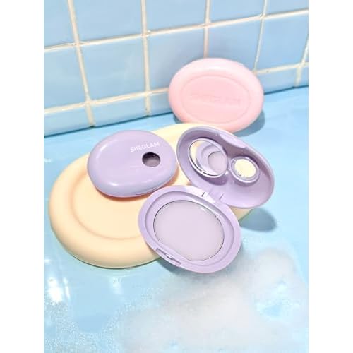 SHEGLAM Bubble Glow Blush Bar Silky Shimmer Blush Makeup for Cheek
