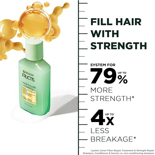 Garnier Fructis Hair Filler Strength Repair Serum 3.8 Fl Oz