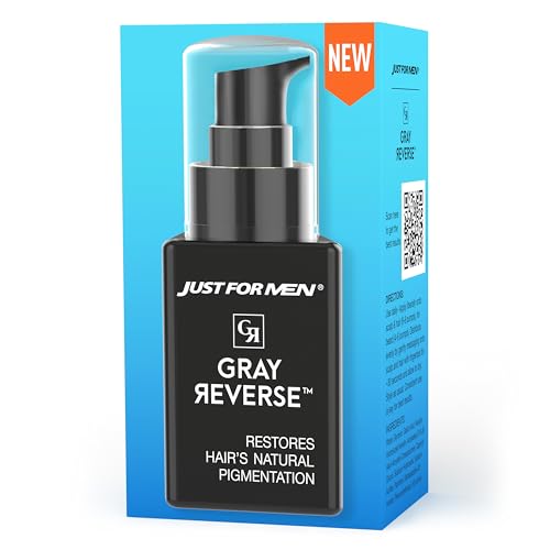 Just for Men Gray Reverse Daily Hair Serum, 1.7oz