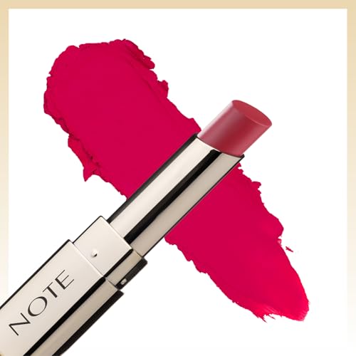 NOTE Iconic Matte Lipstick - Velvety Lipstick for Women - Non-Drying, Lightweight Lip Makeup with Intense Color Payoff - 109-0.11 oz