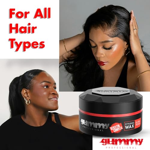 Gummy Professional Hair Wax for Men – Ultra Strong Hold Matte