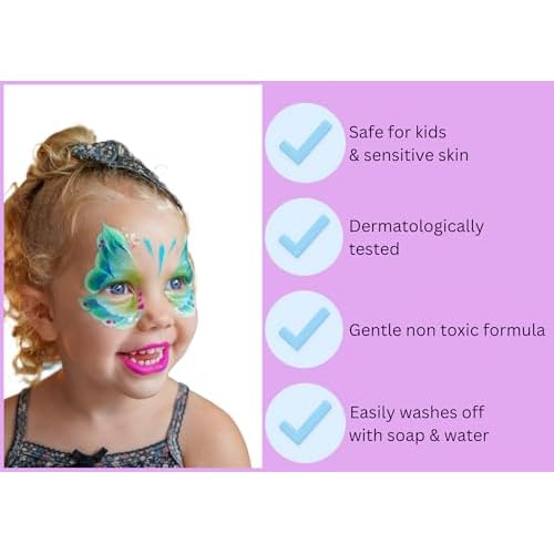 TAG Face & Body Paint - Regular Palette 12 x 10g