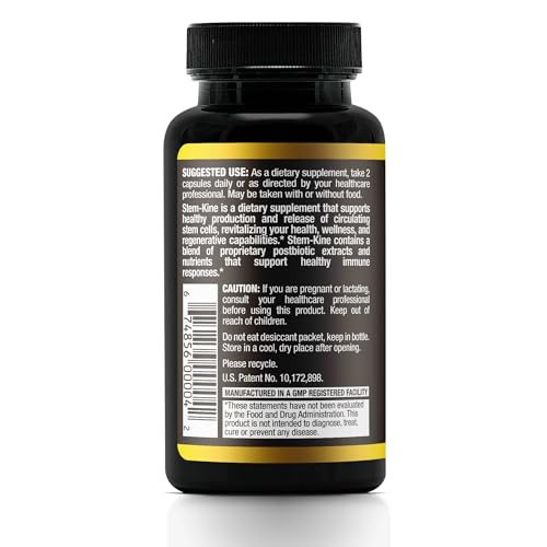 Stem Cell Supplements for Healthy Aging & Vascular Support - 60 Capsules