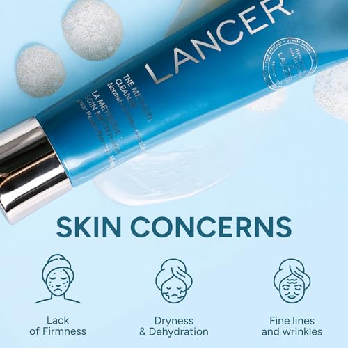 Lancer Skincare The Method: Cleanse Face Cleanser, Daily Face Wash with Salicylic Acid, Normal-Combination Skin, 2 Fluid Ounces