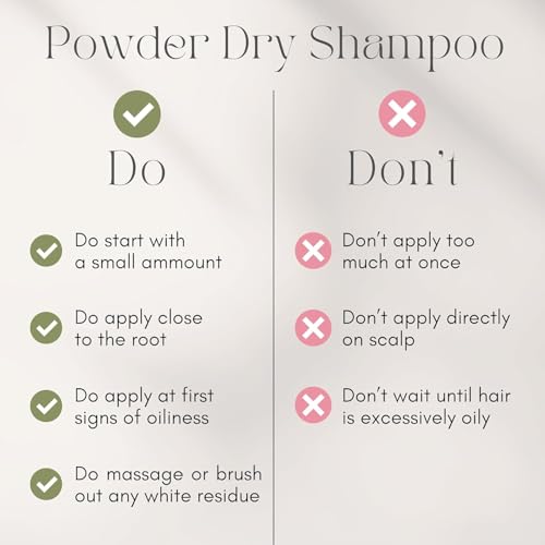 Dry Shampoo Powder - Natural & Organic, Talc Free, Made in USA
