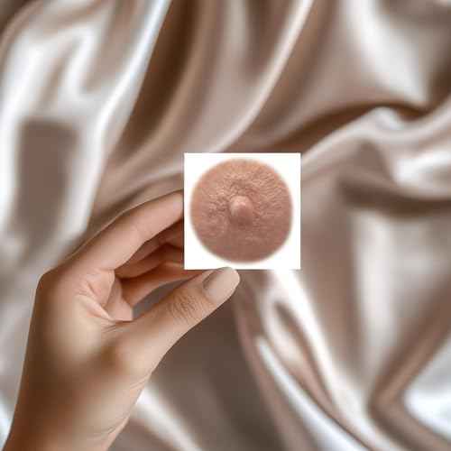 TataTattoos Temporary Realistic Nipple/Areola Tattoo (Cream, Large (Pack of 20))