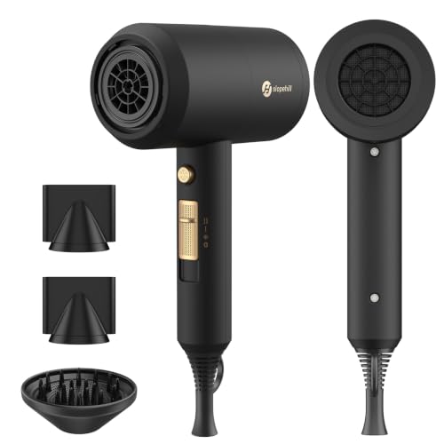slopehill 1800W Ionic Hair Dryer with Concentrator & Diffuser