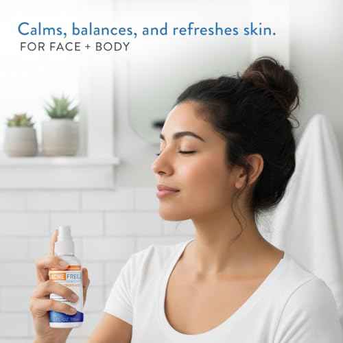 AcneFree Hypochlorous Acid Soothing Spray for Face & Body ? Redness Relief Mist for Acne-Prone, Sensitive, or Irritated Skin ? Gentle Daily Spray for Breakout Support & Skin Barrier Balance ? 4 ounce