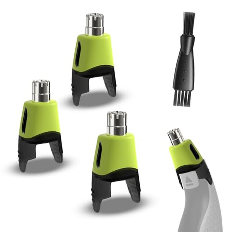 3-Pack Replacement Nose Trimmer Heads for OnBlade QP Series