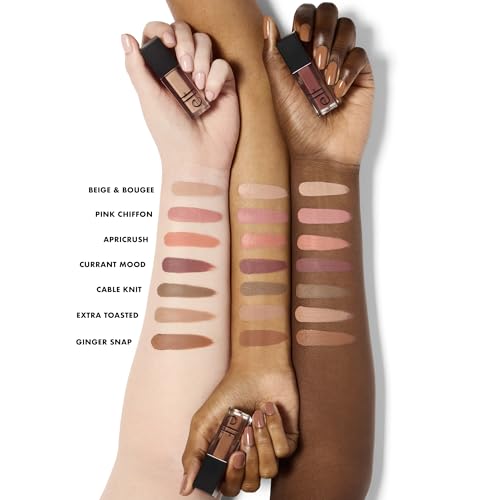 e.l.f. Liquid Velvet Eyeshadow - Crease-Resistant Liquid-to-Powder, Beige
