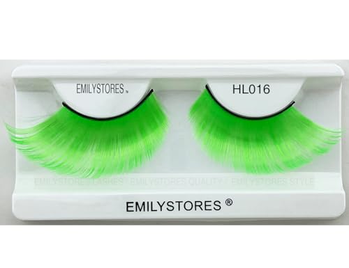 Dramatic Green False Eyelashes 1 Pair - St. Patrick's Day