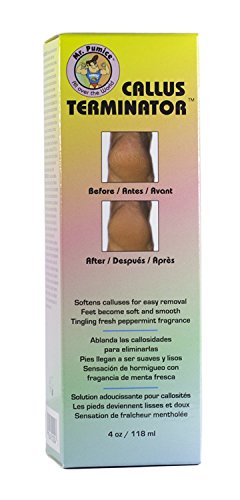 Mr. Pumice Callus Terminator 4oz - Fast-Acting Foot Callus Remover