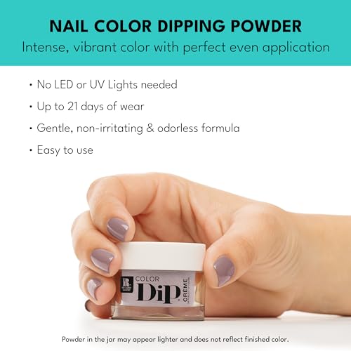 RC Red Carpet Manicure Color Dip No Drama Mama Nail Dipping Powder, 0.3 Fl Oz