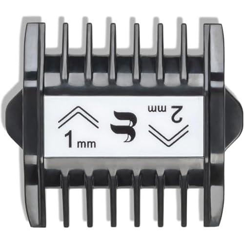 Brio Compatible for Both Beardscape V1 & V2 Trimmer, Snap Blade & Snap Guards, a Complete Kit for All Your Grooming Needs