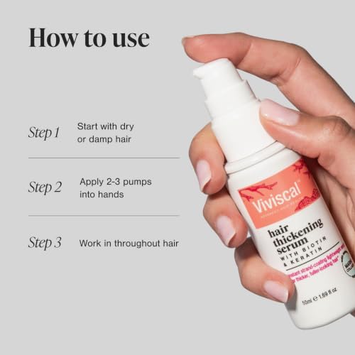 Viviscal Hair Thickening Serum 1.69 fl oz Leave-In Treatment