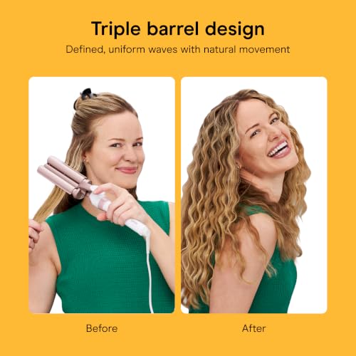 Conair Triple Barrel Curling Iron - 30 Heat Settings