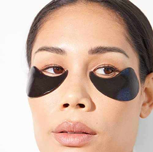 Skin Gym Youth Haus Royal Black Diamond Eye Mask (single) - Soothing, Anti Aging, Depuffing and Anti Wrinkle - Fatigue and Stress Relief