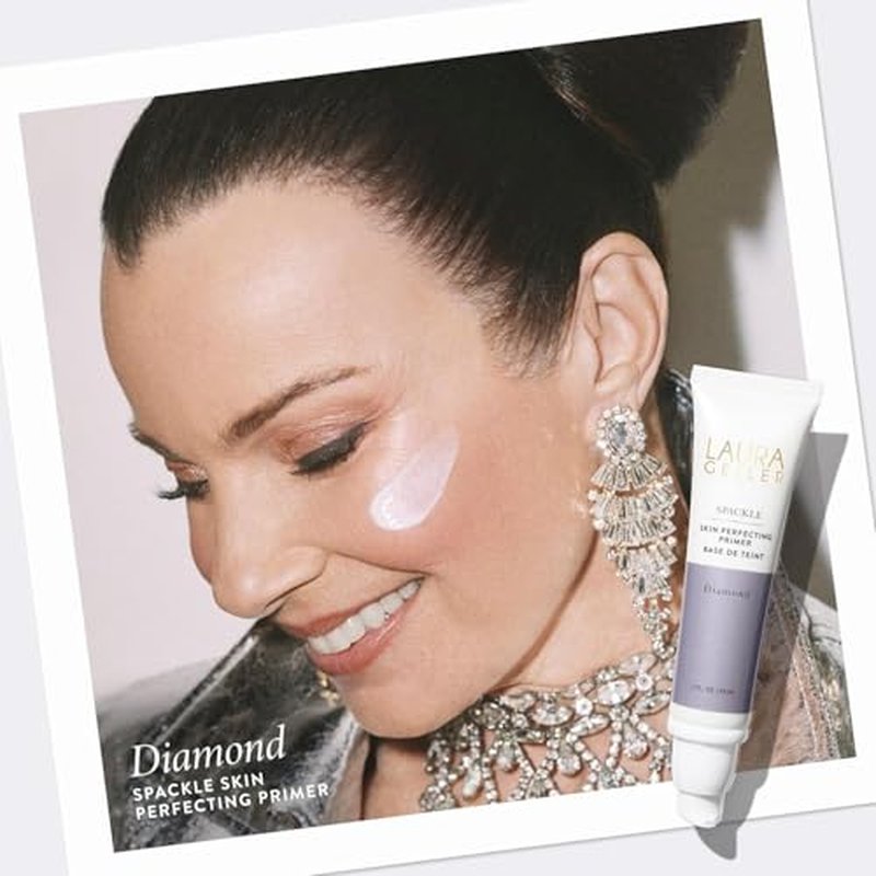 Laura Geller Diamond Spackle Primer - 2 Fl Oz - Brightening Makeup Base