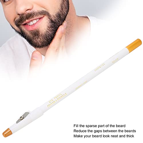 3 Pack Pencil, Beard for Men's Grooming, Tracing Tool for Hairline, Goatee Styling & Beard Shaping,White